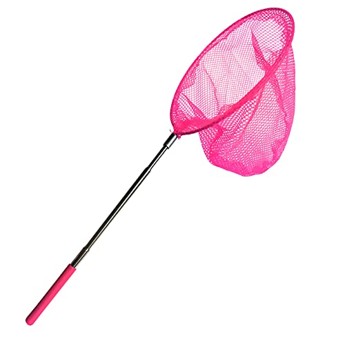 Teleskop Kinder Kescher ausziehbar Schmetterlingsnetz Pool Fischernetz ) Cover