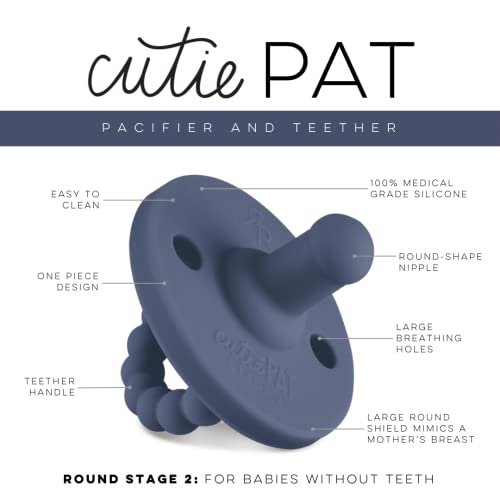 Ryan & Rose Cutie PAT Pacifier Teether (Stage 2, Captain) - Thumbnail 2