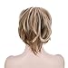 Ponytail Hair Extensions Messy Short Ponytail Synthetic Hair Clip in Ponytail (12H26)