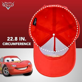Concept One Disney Pixar Cars Baseball Cap, Rust-eze Logo Cotton