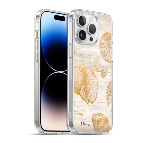 Funda iPhone 14 Pro Max Paul Brent evita arañazos carcasa conchas marinas tacto suave y seguro