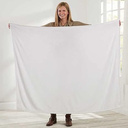 Personalization Universe Picture Perfect Personalized 50x60 Plush Fleece Photo Blanket