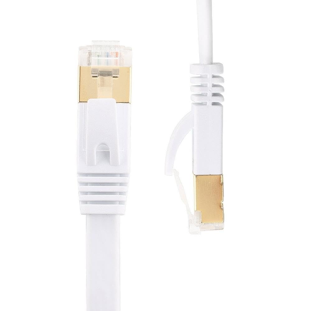 Lunatic Tkz 5344 Cat7 Rj45 Modem Internet Kablosu 20 Metre 10gbps 600mhz UÇLARI FABRİKASYON TAKILI Bilgisayar Modem İnternet Ethernet Kablosu (20 Metre Cat7 10gbps 600mhz)