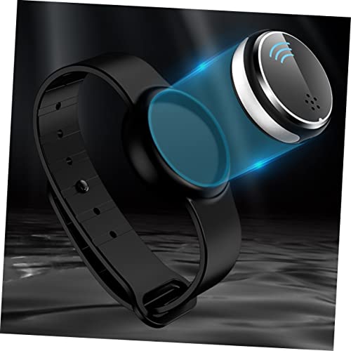 Garneck 1 PC Pulseira Anel De Mão Relógio Ao Ar Livre Pulseira Preta