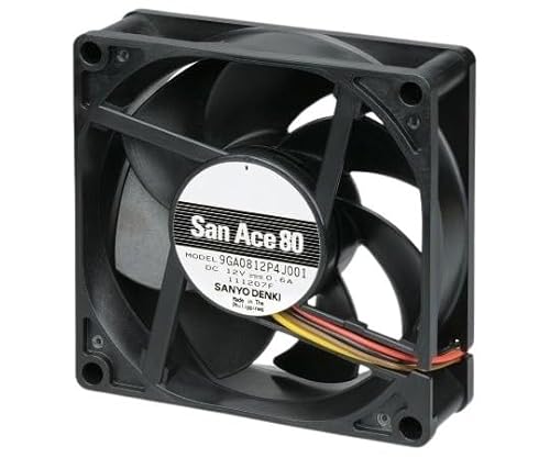 RmdC DCt@ San Ace 80 ^Cv : 9GA 12V ő啗 : 2.07/73.0/0.69/24.3 PWMRg[EpXZT 9GA0812P4J001