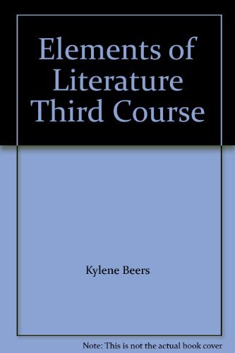 Elements of Literature Third Course 003068014X Book Cover