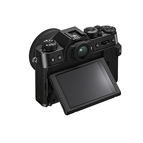 Image of Fujifilm X-T30 II 26.1MP APS-C X-Trans BSI Sensor|Retro Style mirrorless Compact Travel Camera|4k vlogging|High Speed Recording FHD 240fps|Advance AF for Street /Lifestyle /Amateurs (Body only) -Black