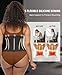 FeelinGirl Workout Waist Cincher Trainer Corset Shaper Tummy Slimmer Plus Size Belly Band for Women Black S