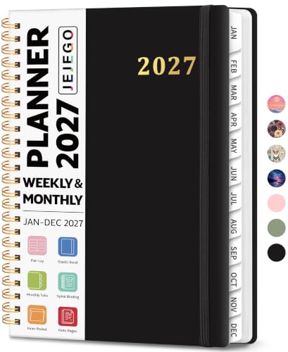Academic Planner 2026-2027, Weekly & Monthly Organizer