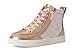 BILLY Footwear Kids Classic Lace High (Toddler) Rose Gold Unicorn 9 Toddler M