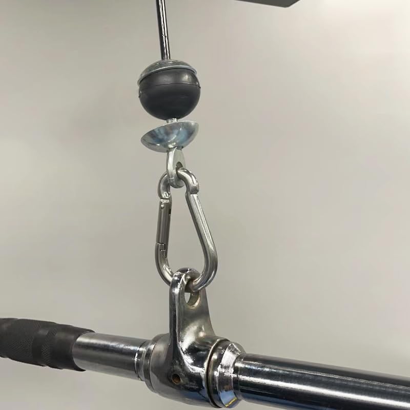 Poulie à Câble En Acier Pour Salle De Sport - Câble 4,8 Mm, Charge 100 Kg, Pour Musculation Maison, Tirage Latéral