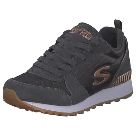 Skechers Originals OG 85 Golden Girl, Zapatilla Baja Mujer, Gris (Charcoal)