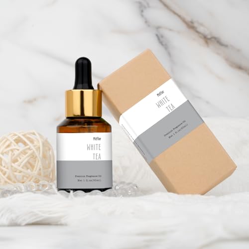 Image of MitFlor - White Tea Diffuser Oil, 30ml, Fragrance Oil for Candle Making