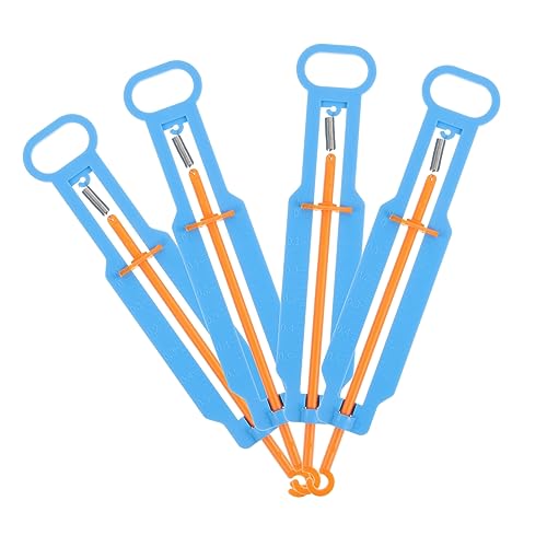 BESPORTBLE 4 Sets DIY Spring Balance Scale Educational Plastic Spring Scales for Science Experiment Tools for Classroom and Home Use Safe and Fun Learning Activity