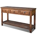 Addison Distressed Rustic Reclaimed Solid Wood Sofa Table/Console Table