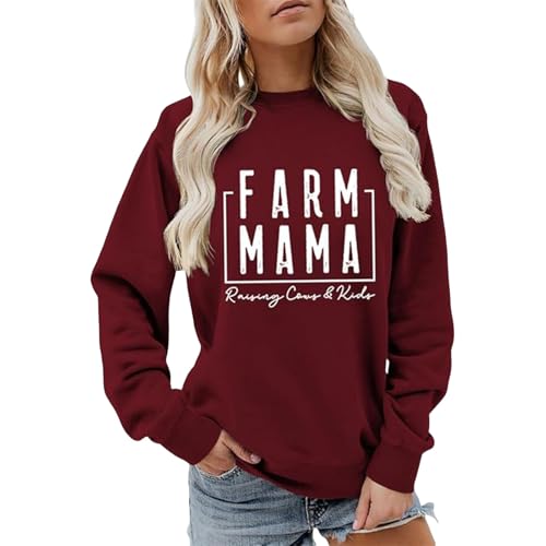 Sweat-shirt col rond unisexe en tissu épais et coupe ample décontractée