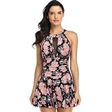 Top De Biquini Blanco Summer 2025 New Women Swimwear Two Piece Set Swim Dress Top 3D Flower Fashion Print Swimsuit Pattern Classy Style Bikini Set 12-Black XX-Large