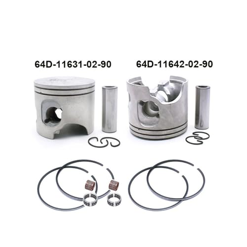 Image of Crankshaft & Power Head Rebuild Kit STD 64D Fit for 2-Stroke 150HP 175HP 200HP Outboard Engine