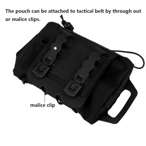 Trousse médicale tactique Molle compacte pour intervention rapide de premiers secours - 4
