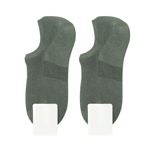 Joyxien 3 pairs-cotton thin sweat-absorbent breathable socks men's comfortable and simple socks -38-45 yards, loose green