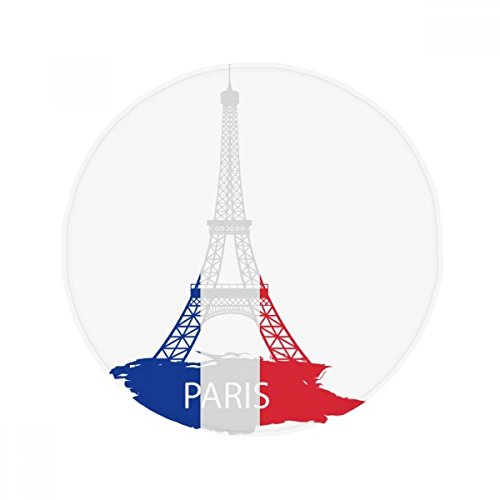 Cadeau Paris Tour Eiffel : tapis de sol rond et antidérapant