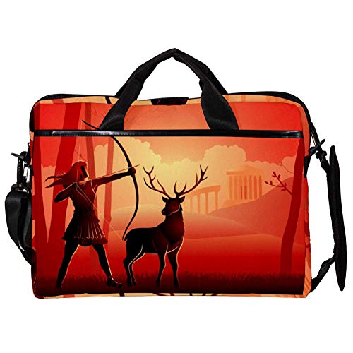 Bolso bandolera para portátil de 14 a 15.4 pulgadas con diseño elegante The Patron of Young Girls
