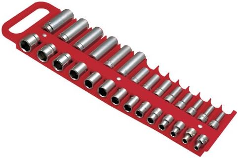 Lisle 40200 Red 3/8" Magnetic Socket Holder