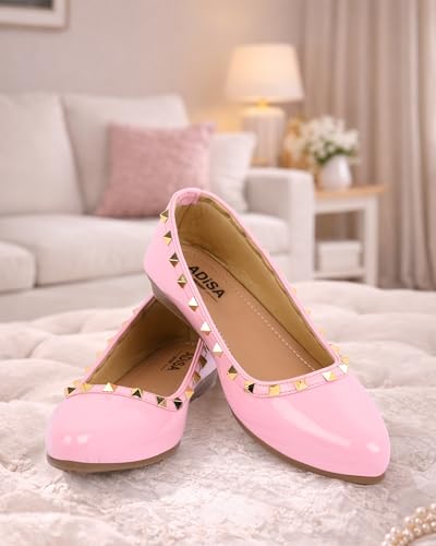 Image of Women Girls Slip On Ballet Flats
