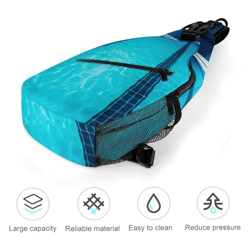 Mochila Sling Blanca para Senderismo y Uso Diario miniatura 5