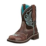 Ariat Womens Fatbaby Heritage Dapper Western Boot Royal Chocolate/Fudge 6.5 Wide