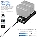 Neewer Dual USB Charger Compatible with Sony NP-F970 NP-F960 NP-F950 NP-F930 NP-F770 NP-F750 NP-F570 NP-F550 Camera Battery, Fast Battery Charger with LCD Display,Versatile Charging Options