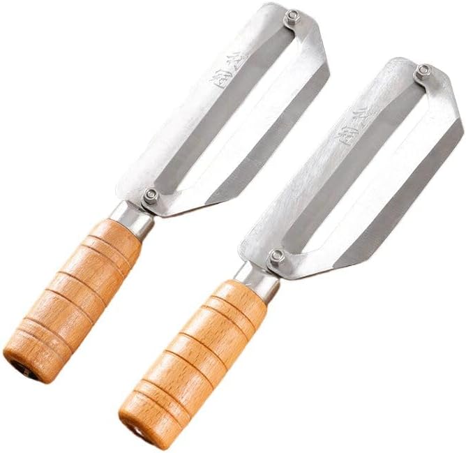 甘蔗削皮刀 Potato Peeler,Swivel Vegetable Peeler 削菠萝神器水果店切甘蔗专用刀多功能刨刀刮皮神器 Household Cleaning，Kitchen Storage Essentials