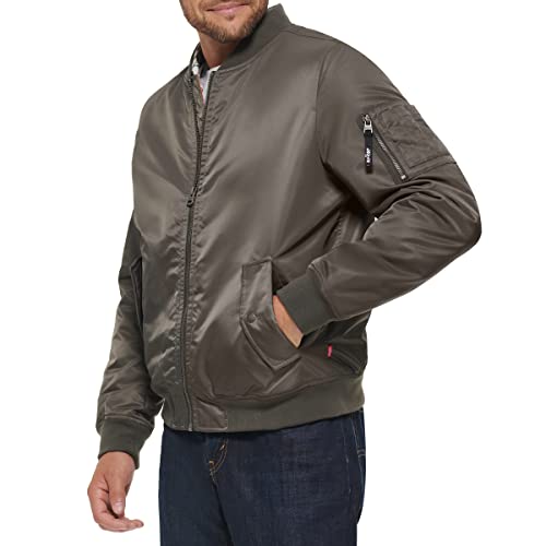 Image of Levi's Men's Flight Satin Unfilled Ma-1 Bomber