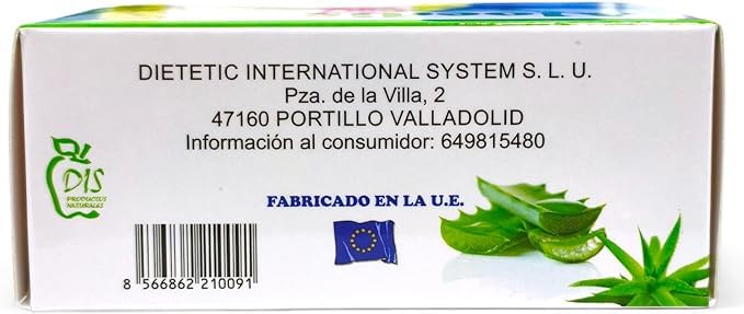 Pack 2 × Aloedis DIS – 60 cápsulas cada uno (120 cápsulas) | Aloe vera