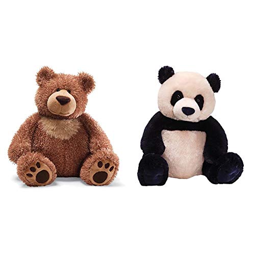 GUND Slumbers Teddy Bear Stuffed Animal Plush, Brown, 17