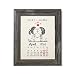 Personalized 2nd Cotton Anniversary Gift for Him or Her, Wedding Date Calendar Cotton Print, Gifts for Husband and Wife, 2 Years Together