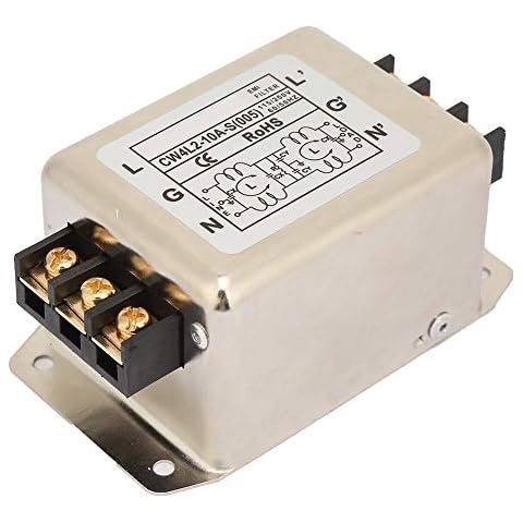 Hochleistungs-115-A / 250-V-10-A-Stromkabelfilter, Netzfilter, einphasig für die meisten digitalen Geräte Mechanische Geräte für medizinische Geräte Laufbänder Cover