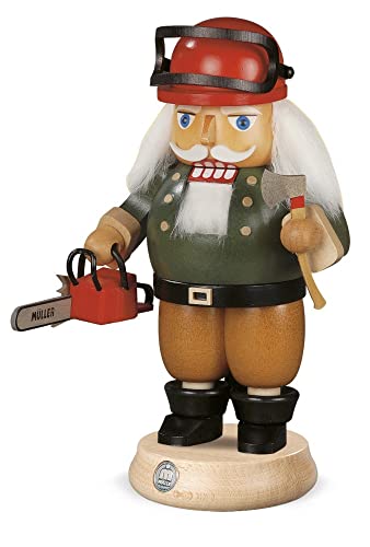 Casse-noisette forestier Müller Seiffen déco de Noël authentique 23cm - 2