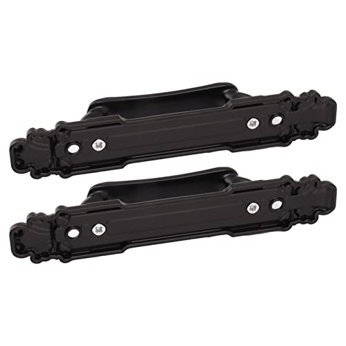 CFTGIW 2er Set Schwarze Türgriffe