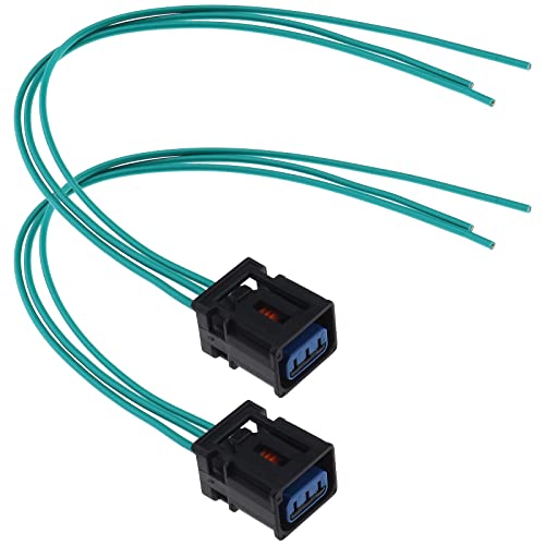 YINETTECH 2Pcs 3 Pin Ignition Coil Repair Plug Harness 1W7T-14A464-MA Compatible with Ford Focus Coil Plug Ignition Connector Repair Cable 28cm