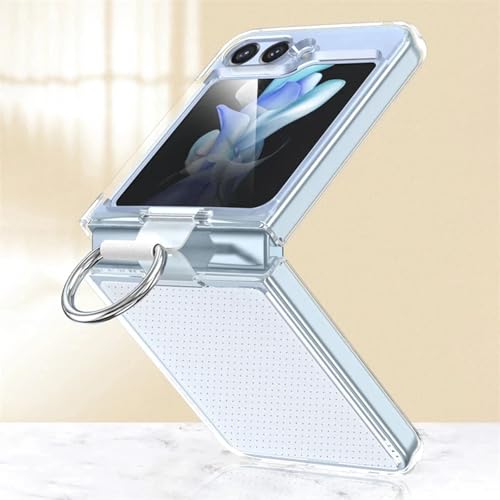 Coque Samsung Z Flip 3 rigide bleu marine idéale pour les appels - 3