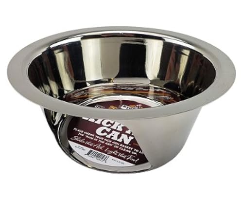 Kick Ash Can Stainless Steel Charcoal Ash Can Fits Various Grills Big Green Egg Primo Round - Designed in Wisconsin Perfect for BBQ Lovers Outdoor