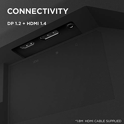Lenovo G24-10 24-inch FHD up to 144 Hz PC Computer Gaming Monitor, Black