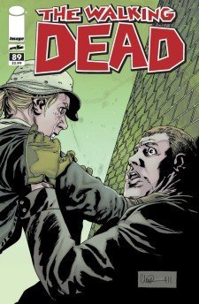 Comic Walking Dead #89 "1st Print" Book