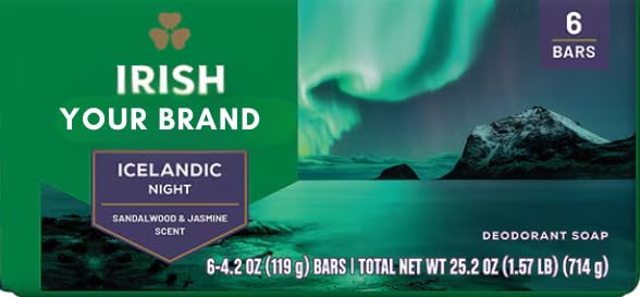 Irish Spring Bar Soap Icelandic Night 4.2oz