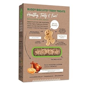Cloud Star Buddy Biscuits Teeny Crunchy Dog Treats, Roasted Chicken, 8 oz. Box Cloud Star Buddy Biscuits Teeny Crunchy Dog Treats Roasted Chicken 8 oz Box