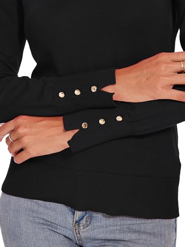 Spicy Sandia Women's V Neck Sweaters Long Sleeve Lightweight Pullover Knit Shirt Essential Top Dressy Casual3