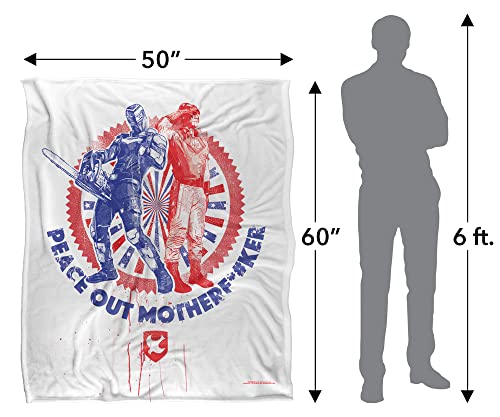 Plaid Peacemaker contre le froid couverture ultra douce LOGOVISION