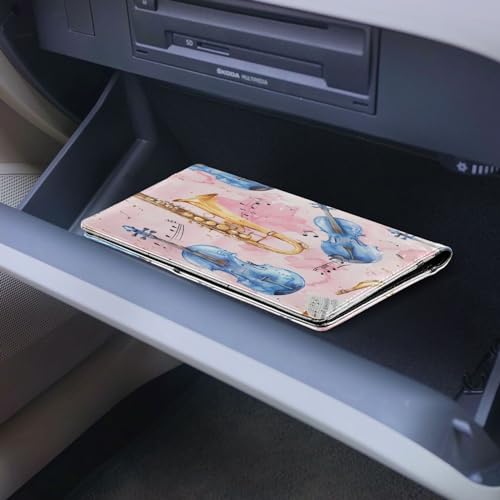 Organizador para carro de cuero miniatura 6