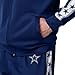 Dallas Cowboys NFL Mens Stripe Logo Track Jacket